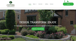 Desktop Screenshot of cutterslandscaping.com